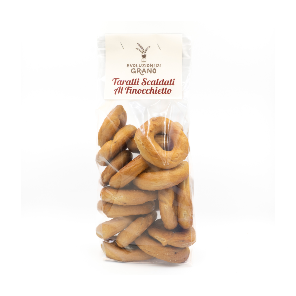 Evoluzioni di grano - Taralli scaldati al finocchietto